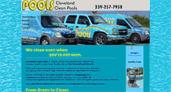 Desktop Screenshot of clevelandcleanpools.com